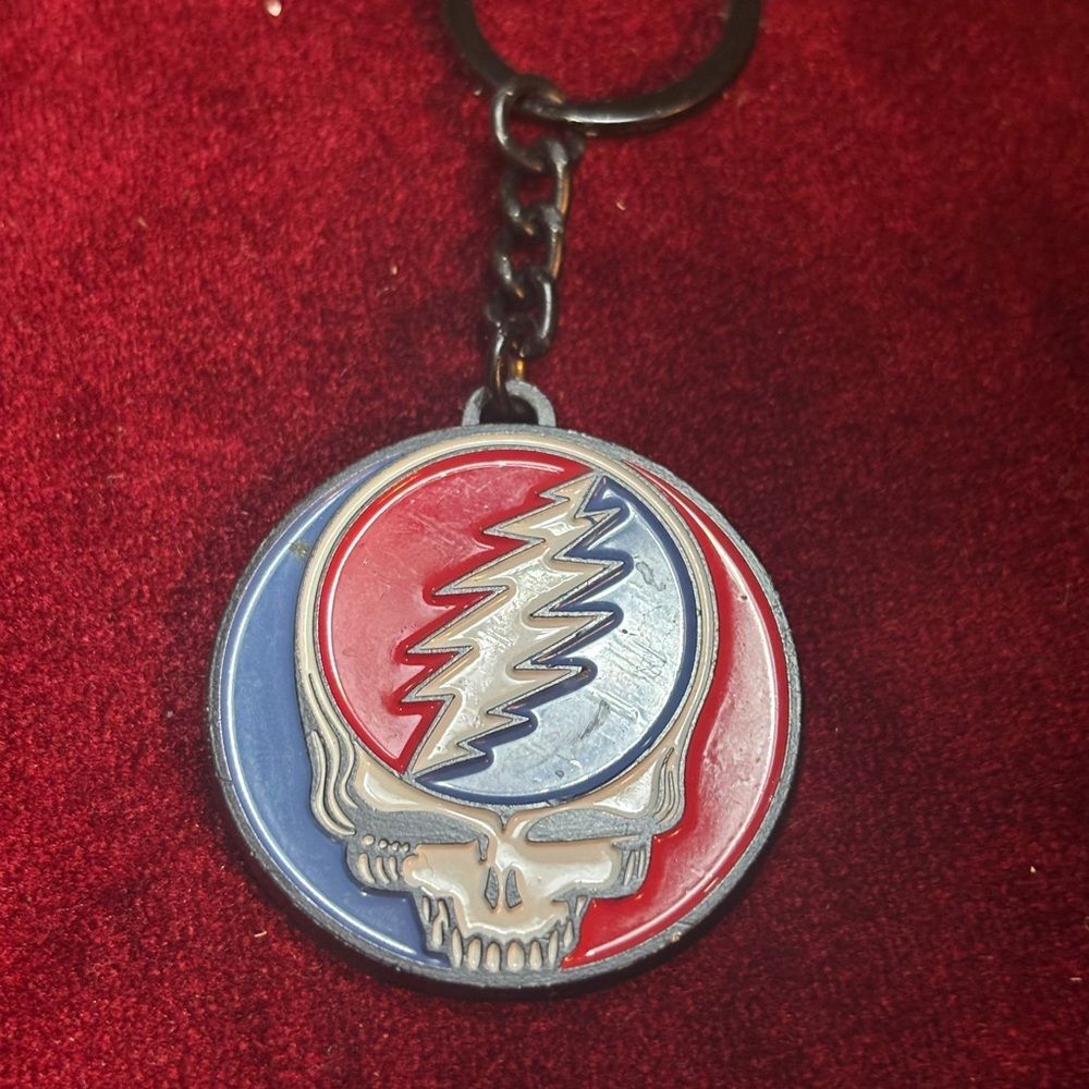 2019 Grateful Steal Your face Keychain official merch